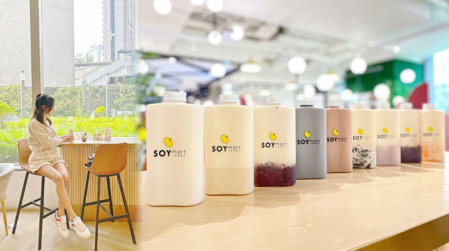 香港製豆乳推薦｜祖傳三代！SOYmart豆乳狂人新分店，主打7.6特濃豆乳、雪糕、芭菲、榴槤甜品！