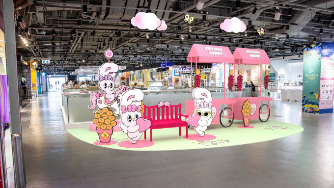 2023新年打卡好去處｜韓國人氣Esther Bunny登陸尖沙咀LCX！打卡巨型糖果盒、少女粉衣帽間等＋免費換領限量利是封及揮春