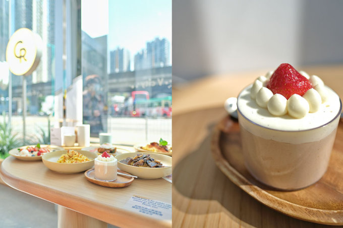屯門咖啡店推薦2023｜Cupping Room新店限定意粉、法式可麗餅！木系主調、自然採光落地玻璃牆