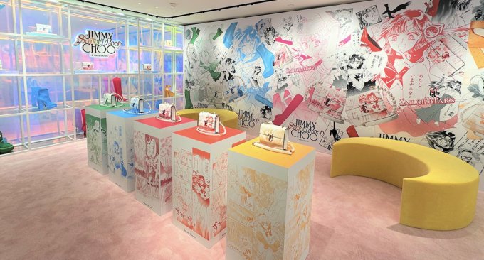 Jimmy Choo X 美少女戰士粉絲系列登陸尖沙咀海港城！