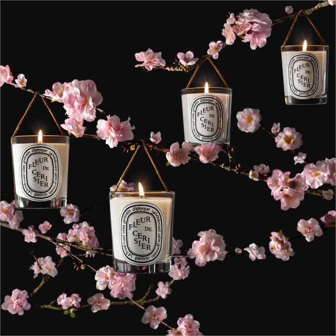 2023春季限定！Diptyque推出限量版櫻花香氛蠟燭