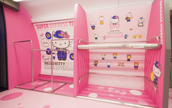 日本旅行推介2023！去大阪等關西地區必搭超美Hello Kitty列車