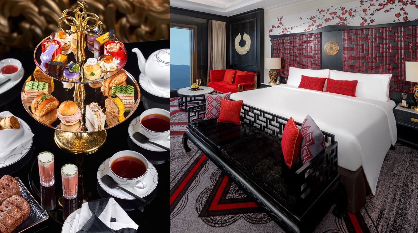 送澳門 THE KARL LAGERFELD 經典客房一晚豪華住宿連博覽廊春日下午茶套餐及 $300 餐飲禮劵