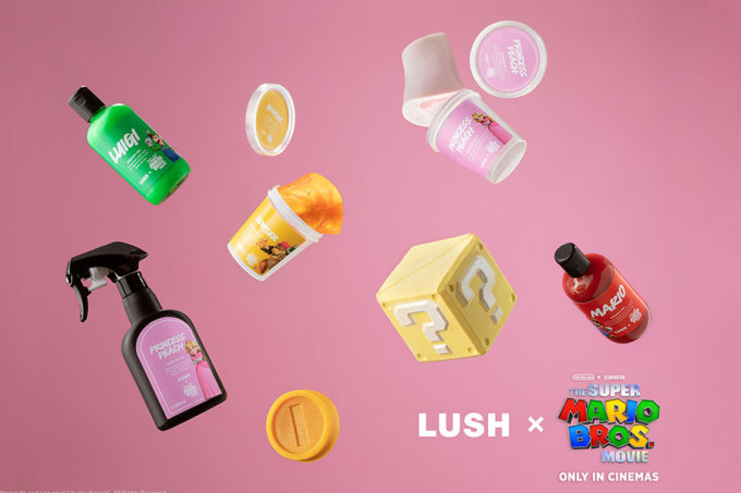 浸浴球推薦｜Lush聯乘Super Mario限定系列！問號方塊汽泡彈暗藏神秘香氛皂