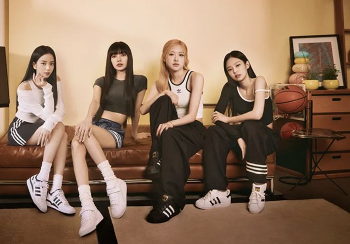 Blackpink X Adidas Originals 宣傳照第二彈！$279起入手Jennie同款工人褲、Jisoo超美紫色運動褲、Lisa時尚黑白T恤等官網免運費必入推介（附購買連結）