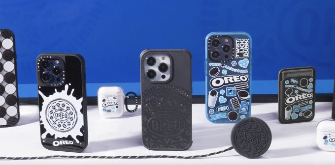 CASETiFY X OREO推出全新限量聯乘系列！超可愛OREO磁力無線充電器、防摔竹纖手機保護殼等（附購買連結）