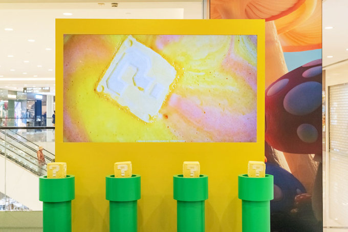 尖沙咀放假打卡好去處｜Lush聯乘Super Mario期間限定店登陸海港城LCX！2米高巨型問號方塊