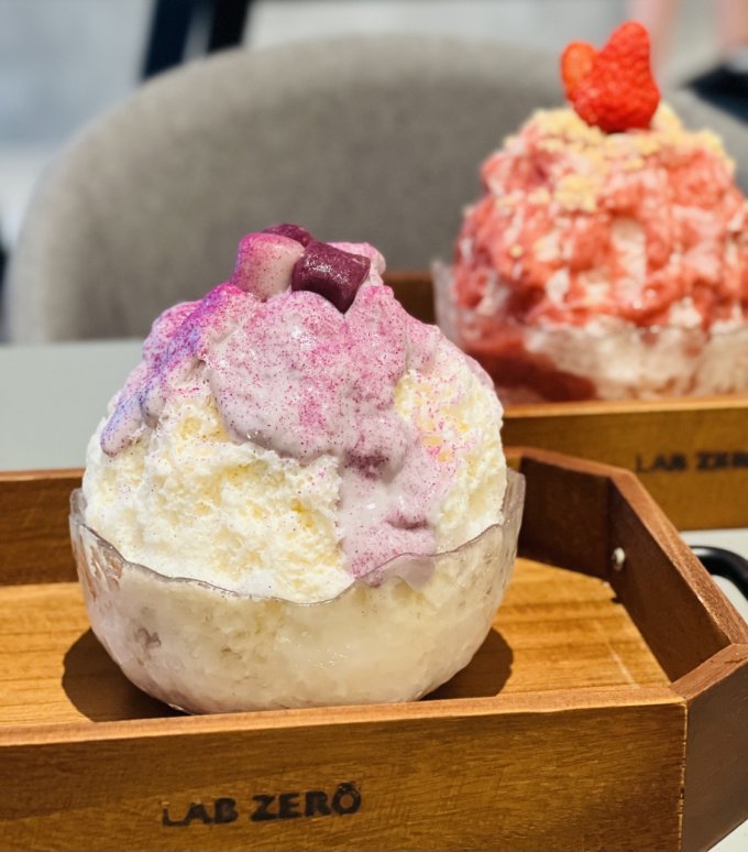 超美雲朵Café「LAB ZERÕ」登陸尖沙咀！主打日式刨冰＋限定聯乘THE BAKERISM 獨家推出「芋泥芋圓牛乳刨冰」