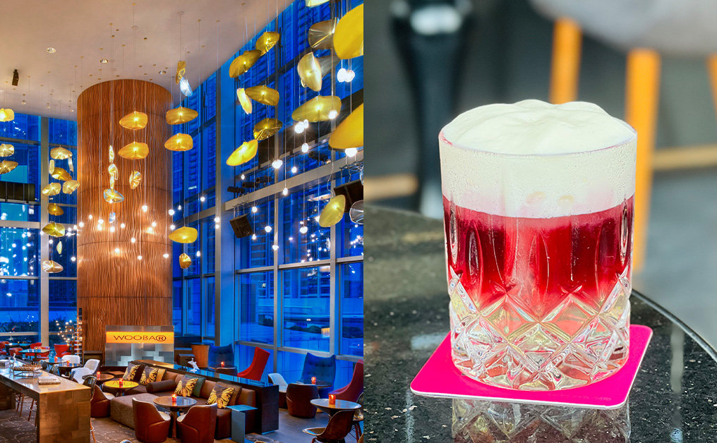 西九酒吧推介｜香港W酒店WOOBAR「分子調酒」、變奏版Negroni、三層雞尾酒等全新雞尾酒系列！