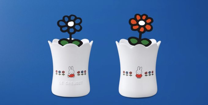 Le Creuset X Miffy 聯乘系列上架！超可愛櫻花粉紅系列 ＋ 新推出色彩繽紛花朵 Miffy Cotton系列