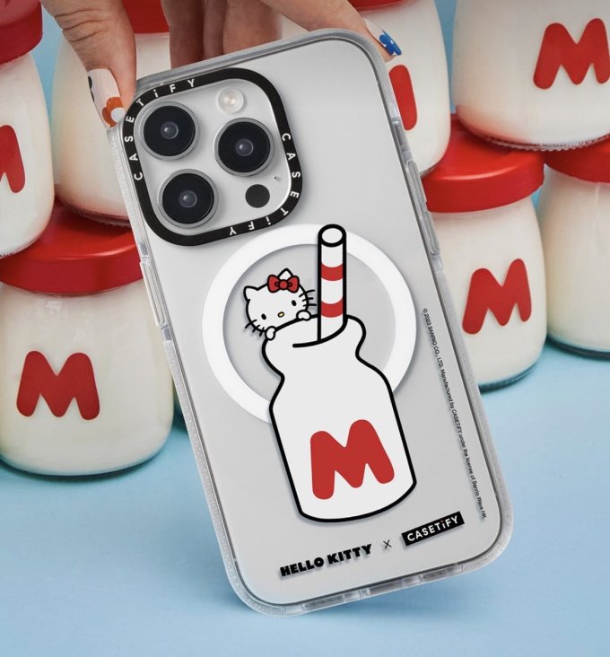 Hello Kitty x CASETiFY 驚喜可愛回歸！必買限量版多士爐 AirPods 保護殼、牛奶瓶Hello Kitty手機殼、手機繩等（附購買連結）