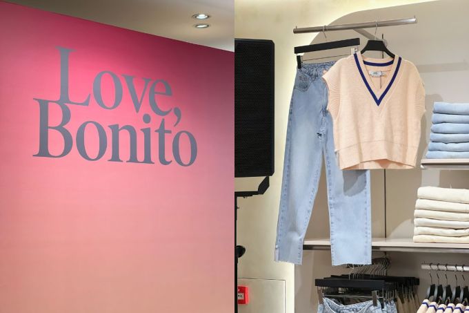 Love, Bonito最大旗艦店進駐銅鑼灣｜日式侘寂美學裝潢！上班服、休閒服、派對裙推薦