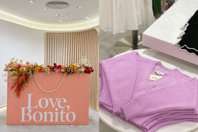 Love, Bonito最大旗艦店進駐銅鑼灣｜日式侘寂美學裝潢！上班服、休閒服、派對裙推薦