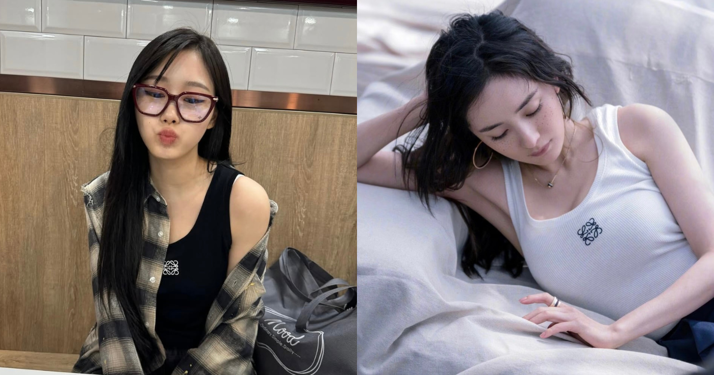 LOEWE背心推薦2025｜夏天穿搭必備極簡風LOEWE背心！aespa Giselle/Hailey Bieber都在穿