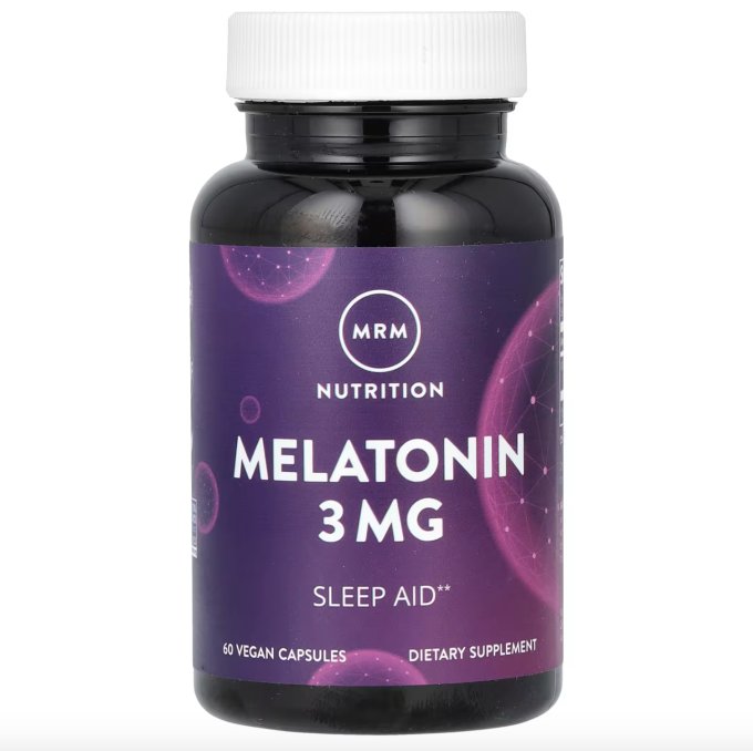 iHerb褪黑素推薦2025｜褪黑素安眠藥分別？褪黑素功效/副作用/建議劑量一文看清+褪黑素食物清單