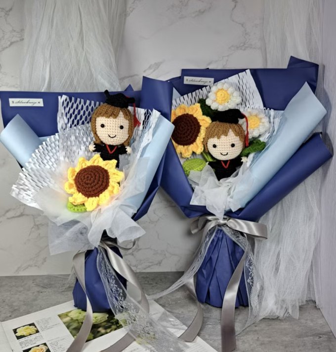 畢業花束推薦2025｜20款乾燥花/滿天星/向日葵畢業花束推介！特別畢業花束清單