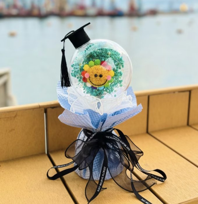 畢業花束推薦2025｜20款乾燥花/滿天星/向日葵畢業花束推介！特別畢業花束清單