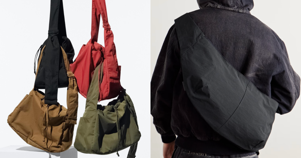 日系斜孭袋男推薦2025｜10款男裝斜孭袋潮牌必買推介！搭出機能/工裝/極簡風格
