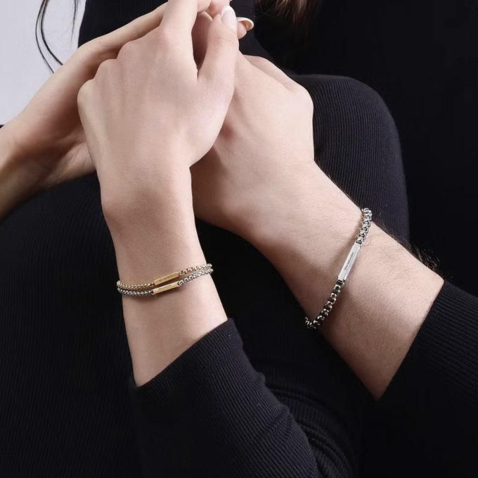 情侶手鍊品牌推薦2025｜10款人氣情侶手鍊推薦！平價/純銀/客製款一次看