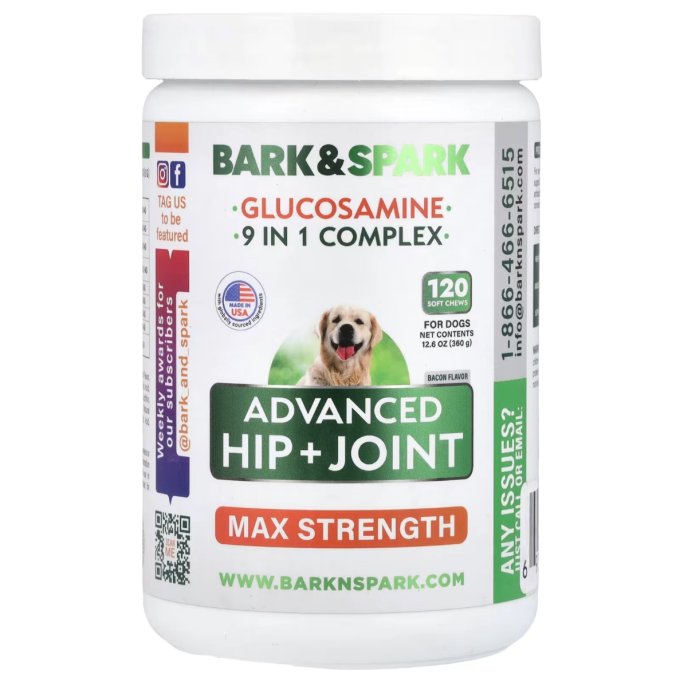 狗狗關節保健食品推薦2025｜狗狗關節炎、骨刺、老狗後腳無力保健食品推介！狗葡萄糖胺/軟骨素/MSM精選清單