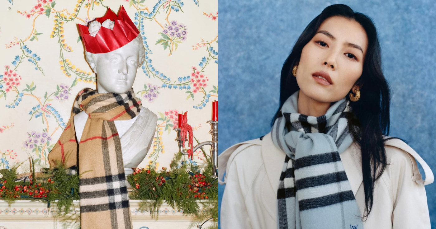 Burberry圍巾2025｜10款Burberry頸巾女裝推薦！Burberry圍巾經典款/雙面/淨色精選清單